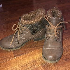 Brown Ankle Booties